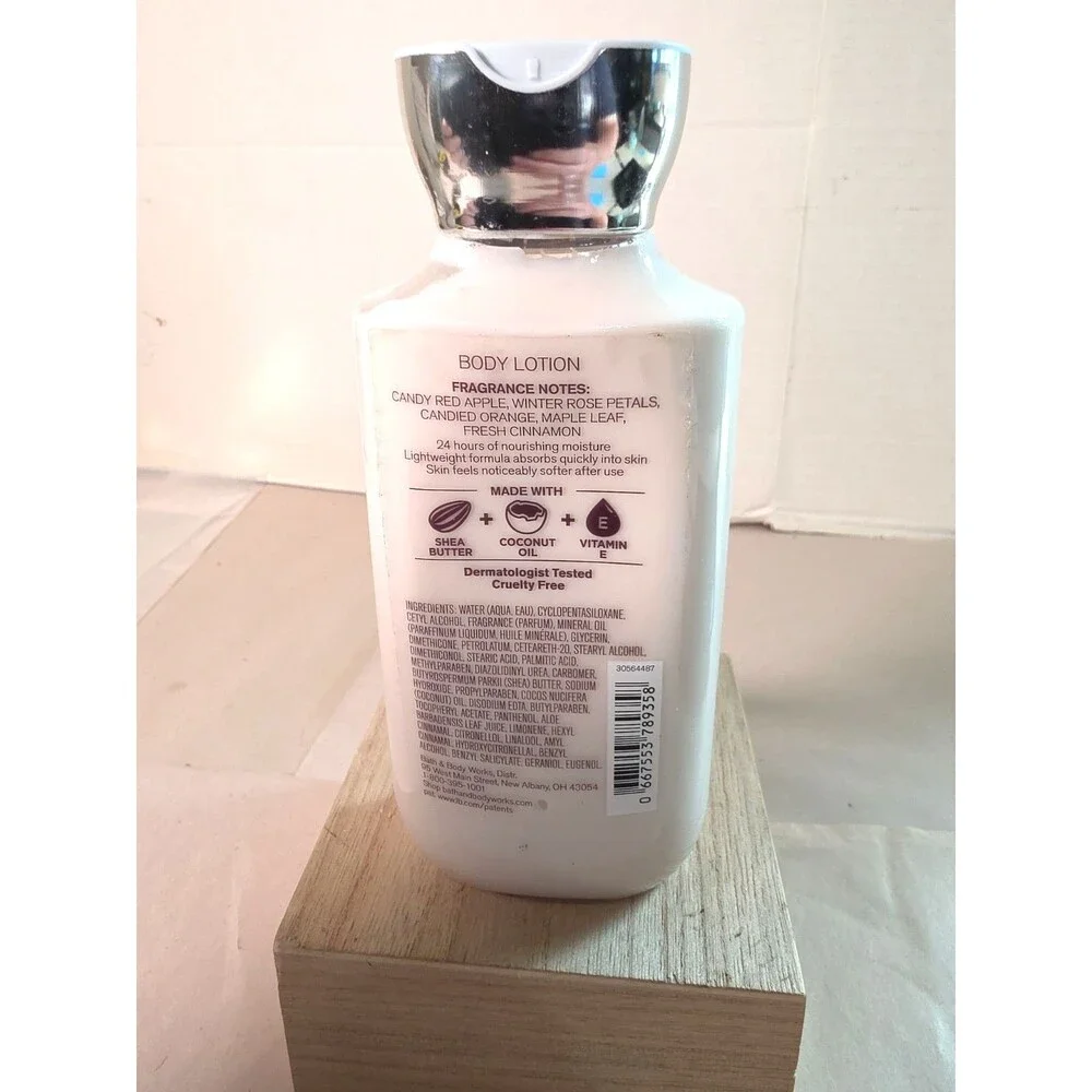 New Bath and Body Works Winter Candy Apple Body Lotion 8 fl oz /236mL